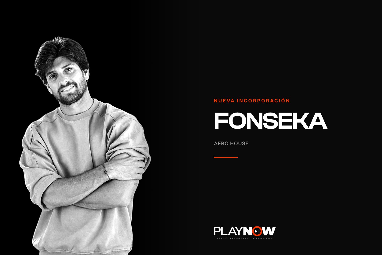 Fonseka, DJ de melodic house, afro house y nu disco, retrato para PLAYNOW