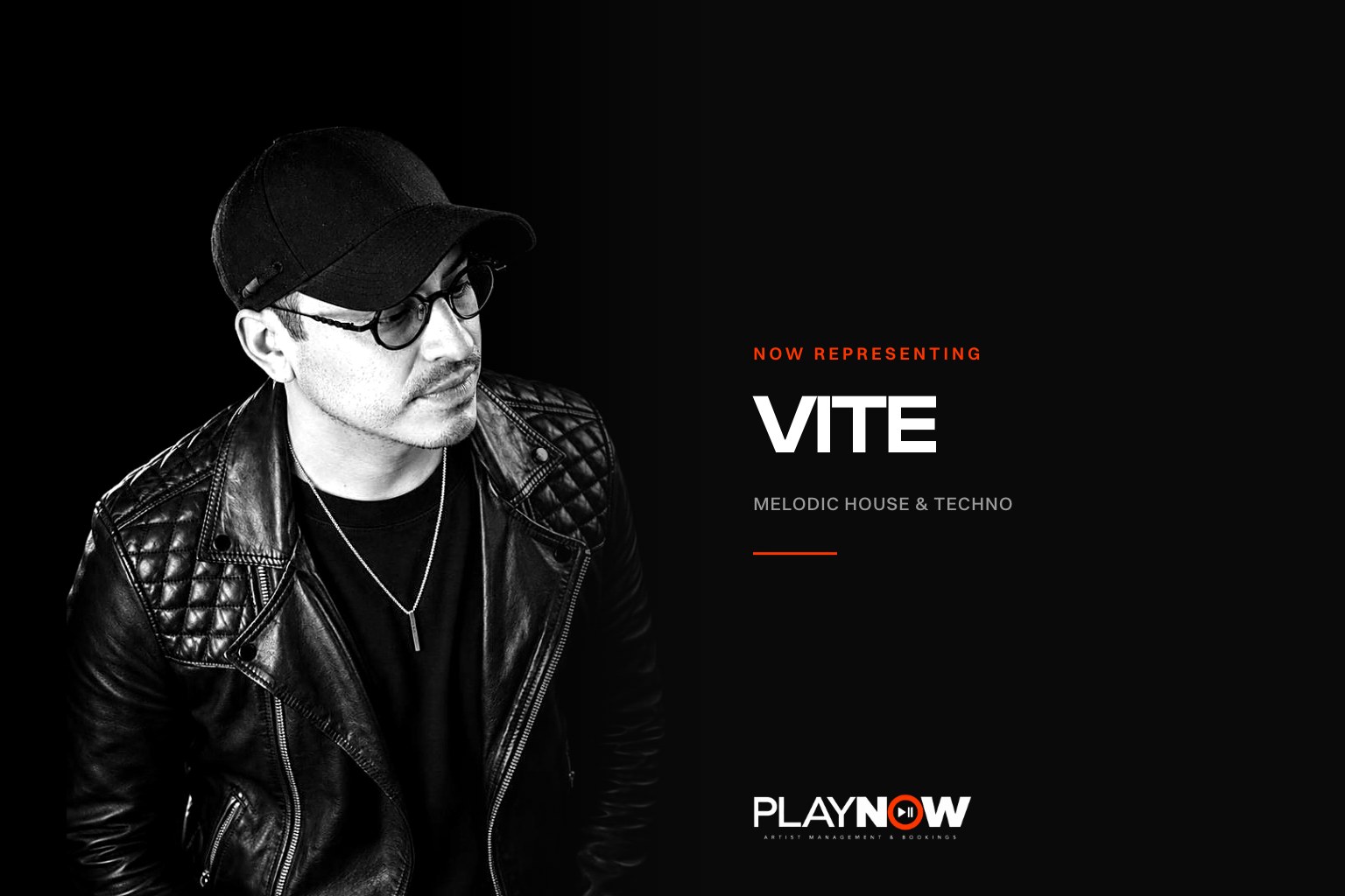 VITE, melodic house and techno DJ and producer based in Tulum, portrait for PLAYNOW