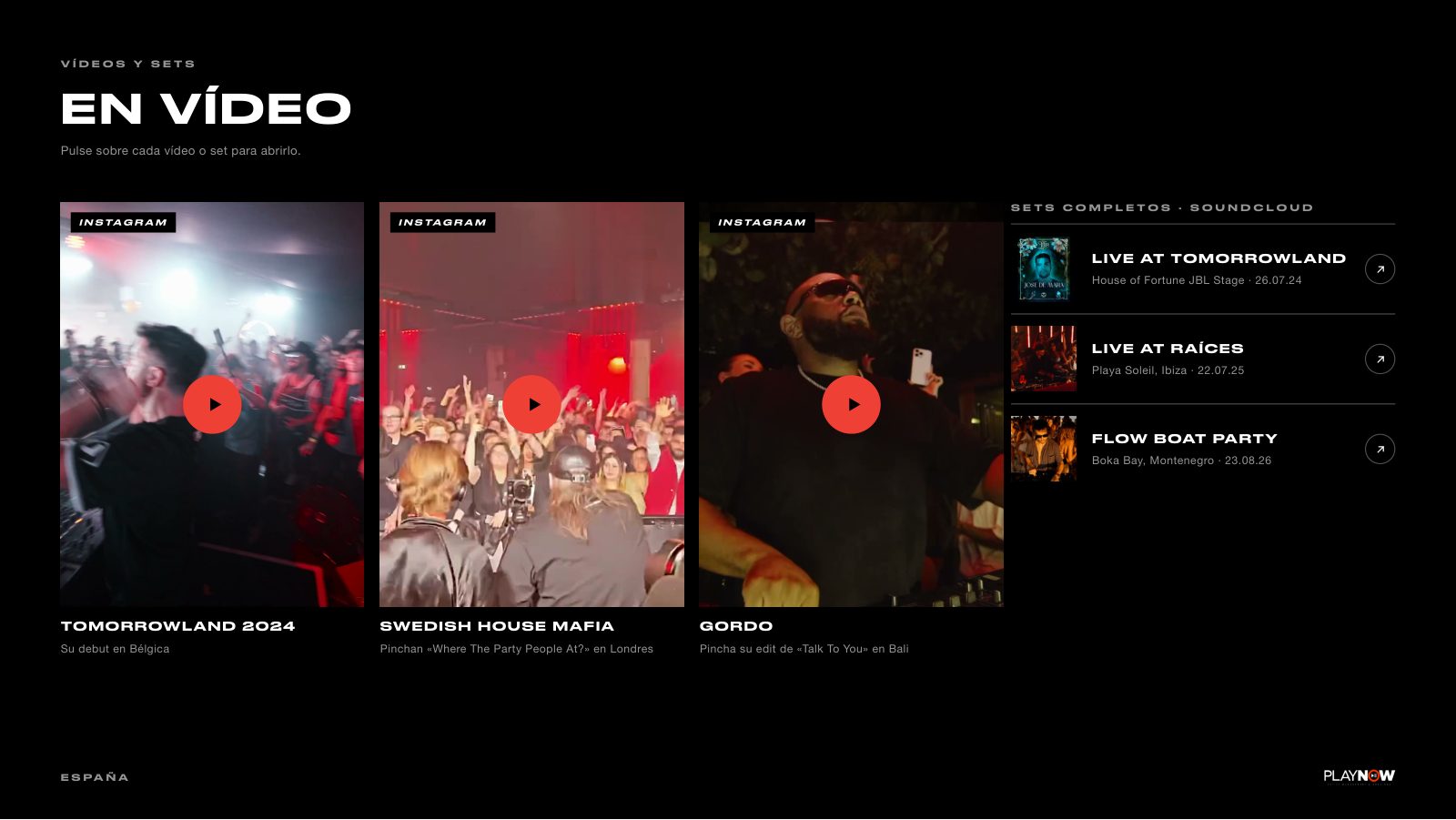 Jose De Mara · Press kit · 5/9