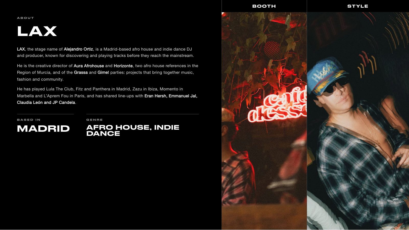 LAX · Press kit · 2/7